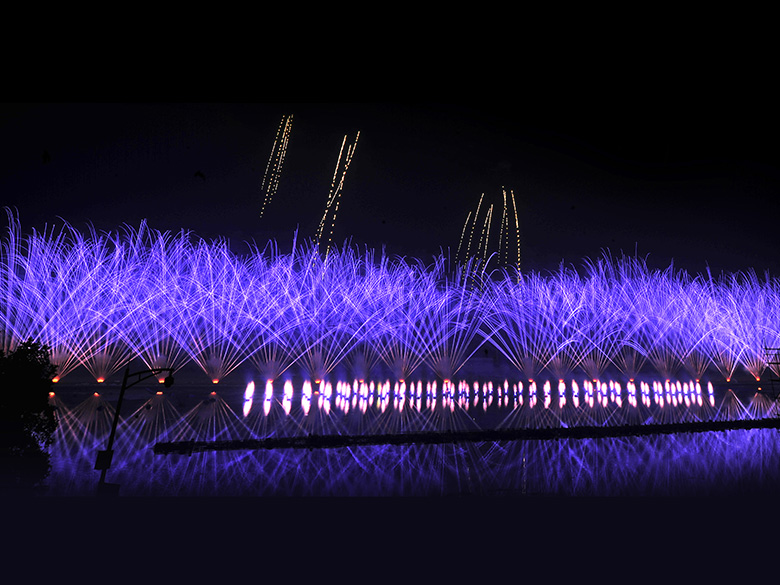 浏阳第11届国际花炮节开幕式焰火